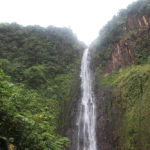 One of the highest waterfalls in Guadeloupe